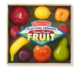 MELISSA AND DOUG - FRUITS FRAIS DE LA FERME EN PLASTIQUE